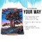 Large Adjustable Wooden Desktop Easel with Storage - Portable Sketchbox, Tabletop Easels for Painting, Drawing & Art Supplies, Premium Beechwood
